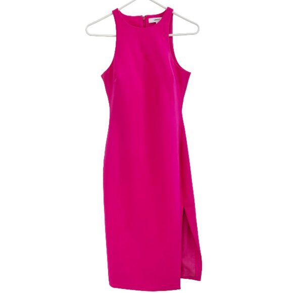 LIKELY Decklin Fuchsia Midi Dress Size 2 Premium Contemporary Revolve Saks - Picture 3 of 13
